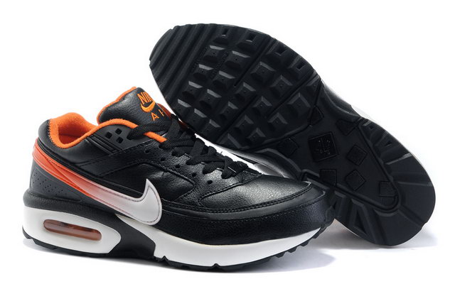 Nike Air Max Classic BW With Black White Orange - Click Image to Close